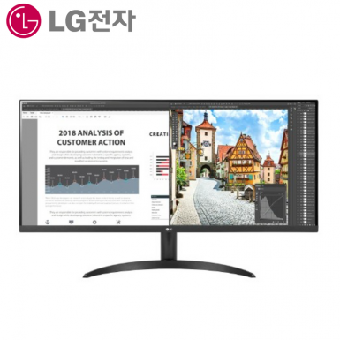 [LG][전국무료배송설치]  울트라와이드 모니터 86.72cm [34WP550]
