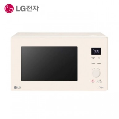 [LG][전국무료배송설치][24년] LG 디오스 오브제컬렉션 전자레인지 크리스탈베이지 25L [MWJ25E]