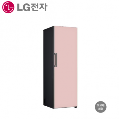 [LG][전국무료배송설치][24년] 컨버터블 패키지 오브제컬렉션 핑크 (냉장전용/냉장고) [X321GP3S]