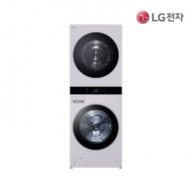 [LG][전국무료배송설치][24년] LG 트롬 오브제컬렉션 워시타워 세탁 25kg / 건조 22kg (세탁기+건조기) [WL22MMZU]