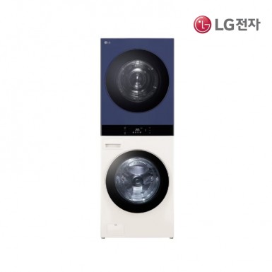 [LG][전국무료배송설치][24년] LG 트롬 오브제컬렉션 워시타워 세탁 25kg / 건조 22kg (세탁기+건조기) [WL22EYZU]