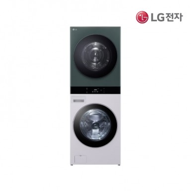 [LG][전국무료배송설치][24년] LG 트롬 오브제컬렉션 워시타워 세탁 25kg / 건조 22kg (세탁기+건조기) [WL22MGZU]