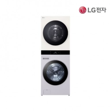 [LG][전국무료배송설치][24년] LG 트롬 오브제컬렉션 워시타워 세탁 25kg / 건조 22kg (세탁기+건조기) [WL22MEZU]