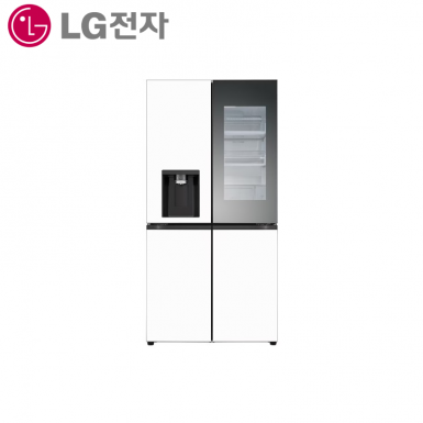 [LG][전국무료배송설치][24년] LG 디오스 오브제컬렉션 얼음정수기냉장고 820L / 오브제컬렉션 크림 화이트 / 크림 화이트 (냉장고) [W824GWW47]