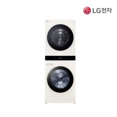 [LG][전국무료배송설치][24년] LG 트롬 오브제컬렉션 워시타워 세탁 25kg / 건조 22kg (세탁기+건조기) [WL22WDU]