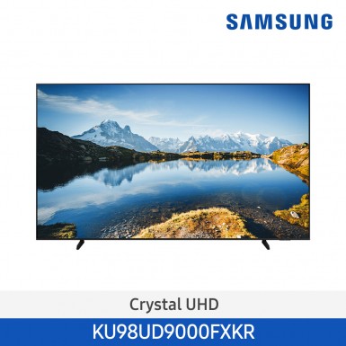 [삼성][98인치]24년 NEW 삼성 Crystal UHD 4K Smart TV 247cm 98인치 [KU98UD9000FXKR] 5월