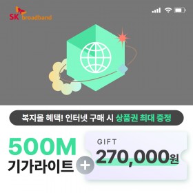 SK 인터넷 500M(기가라이트) 단품