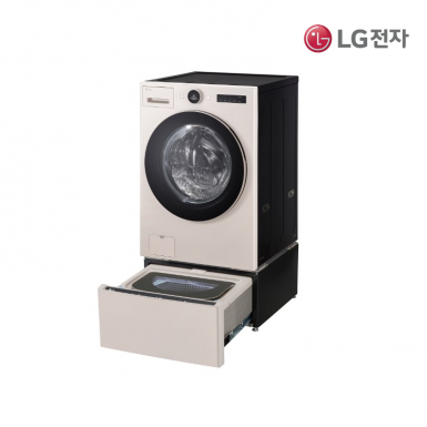 [LG][전국무료배송설치][24년 NEW] LG 트롬 오브제컬렉션 워시콤보+미니워시 네이처 베이지 [FH25EAEX]