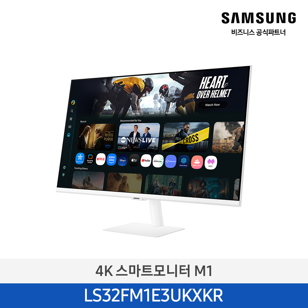 ★2025 NEW★[삼성][32인치] 2025 4K 스마트모니터 M1 화이트 (80cm) [LS32FM1E3UKXKR] 4월