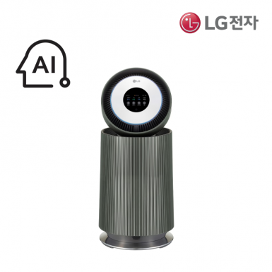 ★2025 NEW★[LG] 퓨리케어 AI 오브제컬렉션 360˚ 공기청정기 (G 필터) 66㎡ 네이처 그린 [AS205NGJA]