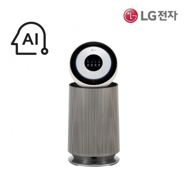 ★2025 NEW★[LG] 퓨리케어 AI 오브제컬렉션 360˚ 공기청정기 (G 필터) 66㎡ 카밍 베이지 [AS205NSJA]