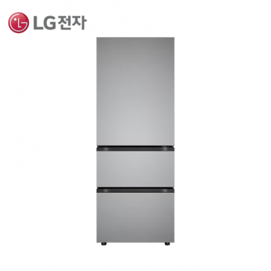 ★25년 NEW★[LG][에너지효율1등급] LG 디오스 오브제컬렉션 김치톡톡 327L 프라임 실버 [Z330MPSF21]