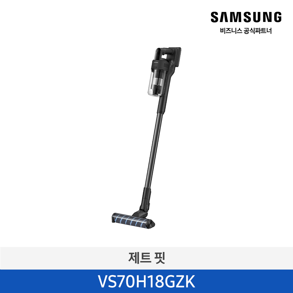★2026 NEW★[삼성][180W] 삼성 제트핏 무선청소기 새틴 블랙 [VS70H18GZK] 4월