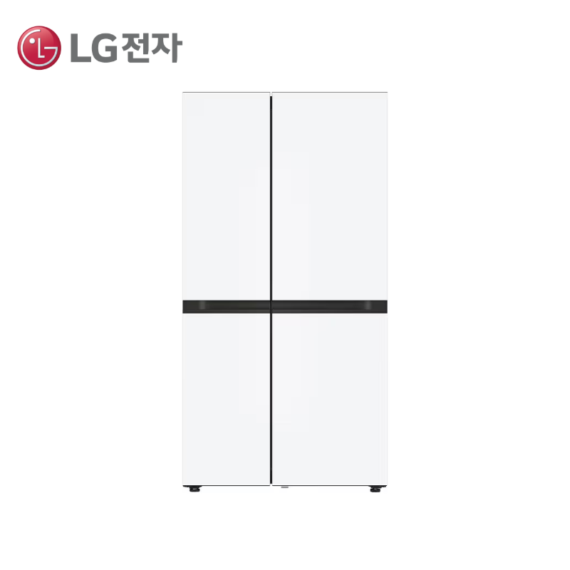 [LG][25년] 디오스 AI 오브제컬렉션 냉장고 832L 에센스 화이트 [S836MQQ012]