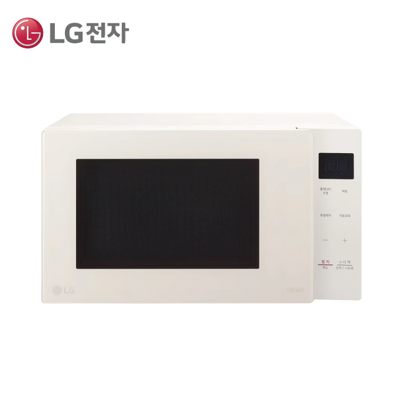 [LG] 디오스 오브제컬렉션 전자레인지 크리스탈핑크 [MWJ23PI]