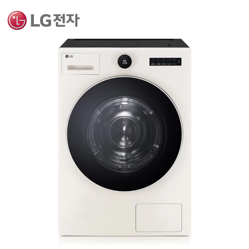 [LG] 트롬 AI 오브제컬렉션 건조기 25kg 1등급 베이지 [RD25ESE]