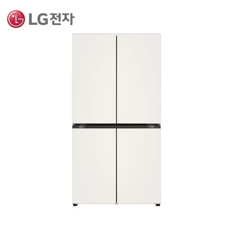 ★2026 NEW★[LG] 디오스 AI 오브제컬렉션 냉장고 870L 2등급 베이지 [T876MEE012]