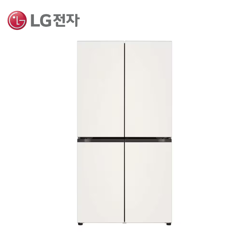★2026 NEW★[LG] 디오스 AI 오브제컬렉션 냉장고 (매직스페이스) 870L 1등급 베이지 [T876MEE111]
