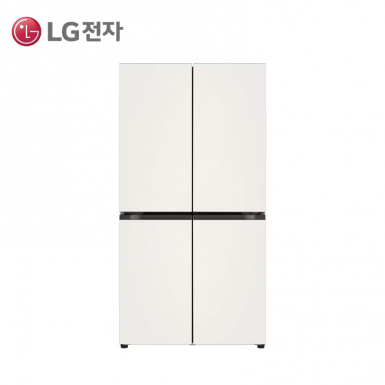 ★2026 NEW★[LG] 디오스 AI 오브제컬렉션 냉장고 (매직스페이스) 870L 1등급 베이지 [T876MEE111]