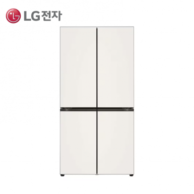 [LG] 디오스 AI 오브제컬렉션 냉장고 (더블매직스페이스) 871L 1등급 베이지 [M876GBB231]